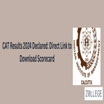 CAT Results 2024 Declared Direct Link to Download Scorecard